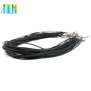 Wholesale Nickel-free Environmental Real Leather Necklace Cord for Pendants 100pcs pack ZYN0006